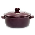 Cocotte Ronde Flame 5,3 L Violet Emile Henry